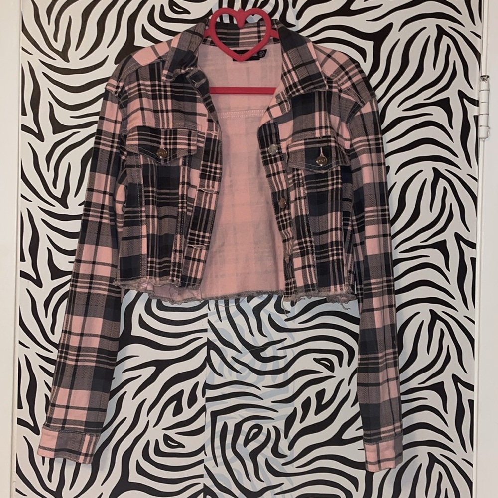 Pink plaid jacket 🩷 - Picture 8 of 10